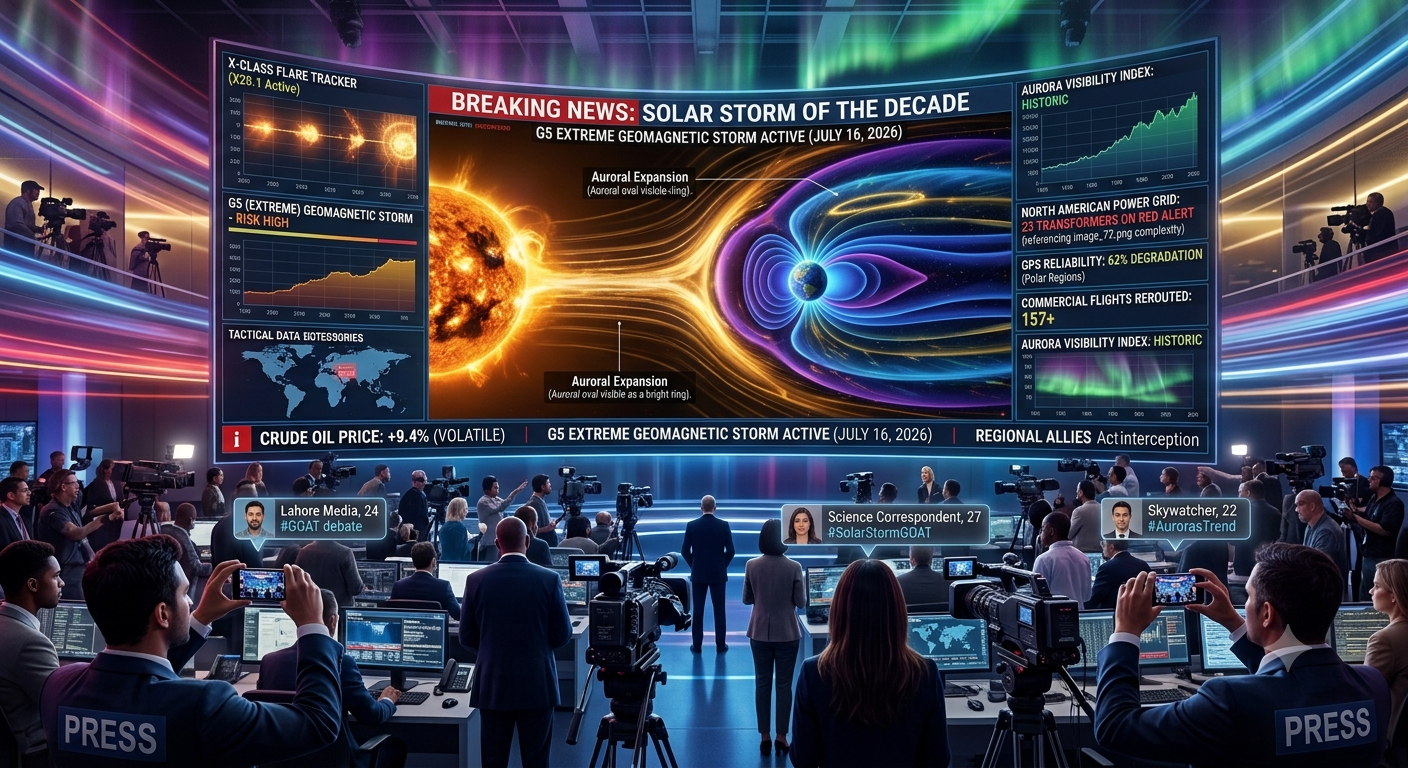 The Solar Storm of the Decade: Earth Braces for Major Power Grid and GPS Disruptions as Massive X-Class Flares Erupt