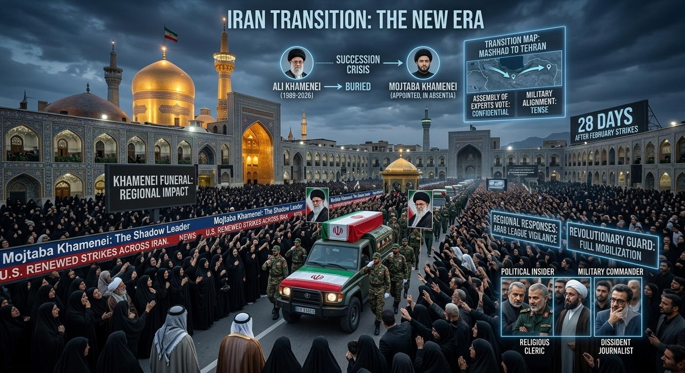 The End of an Era: Former Supreme Leader Ali Khamenei Laid to Rest Amid Regional Tensions
