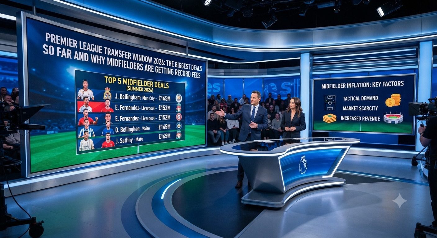 Premier League Transfer Window 2026: The Biggest Deals So Far and Why Midfielders Are Getting Record Fees