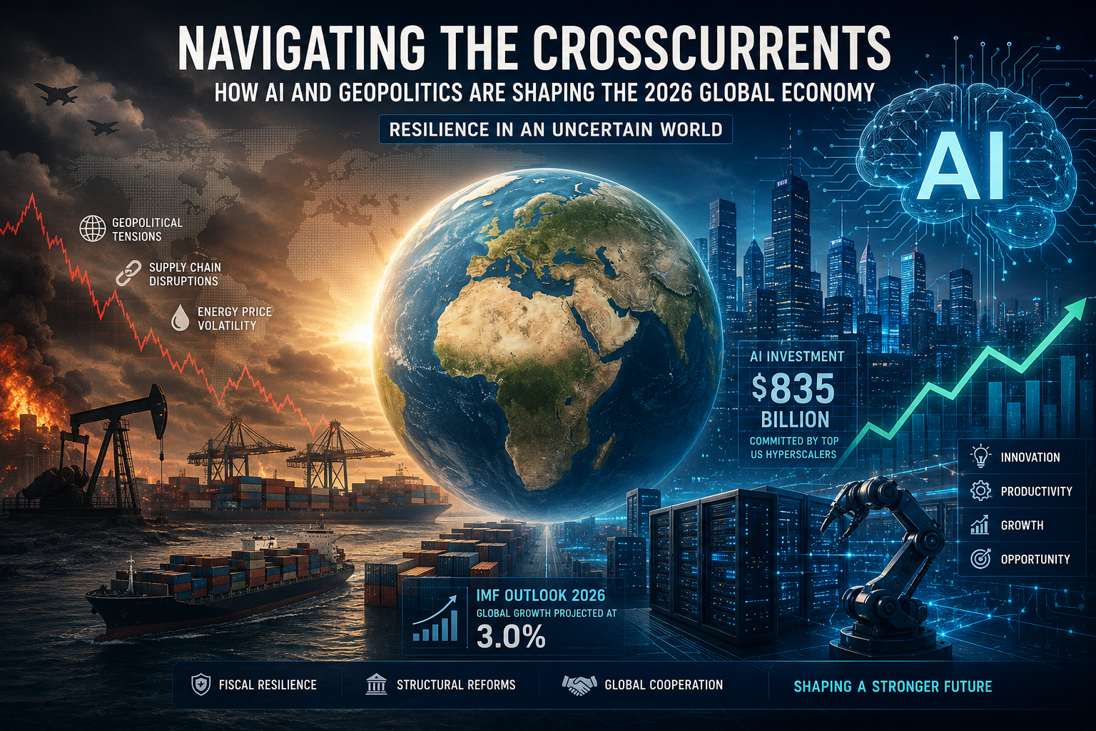 Navigating the Crosscurrents: How AI and Geopolitics are Shaping the 2026 Global Economy