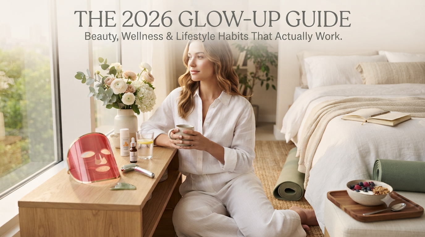 The Ultimate Glow-Up Guide for 2026: Sustainable Habits, Soft Structure, and Inside-Out Wellness