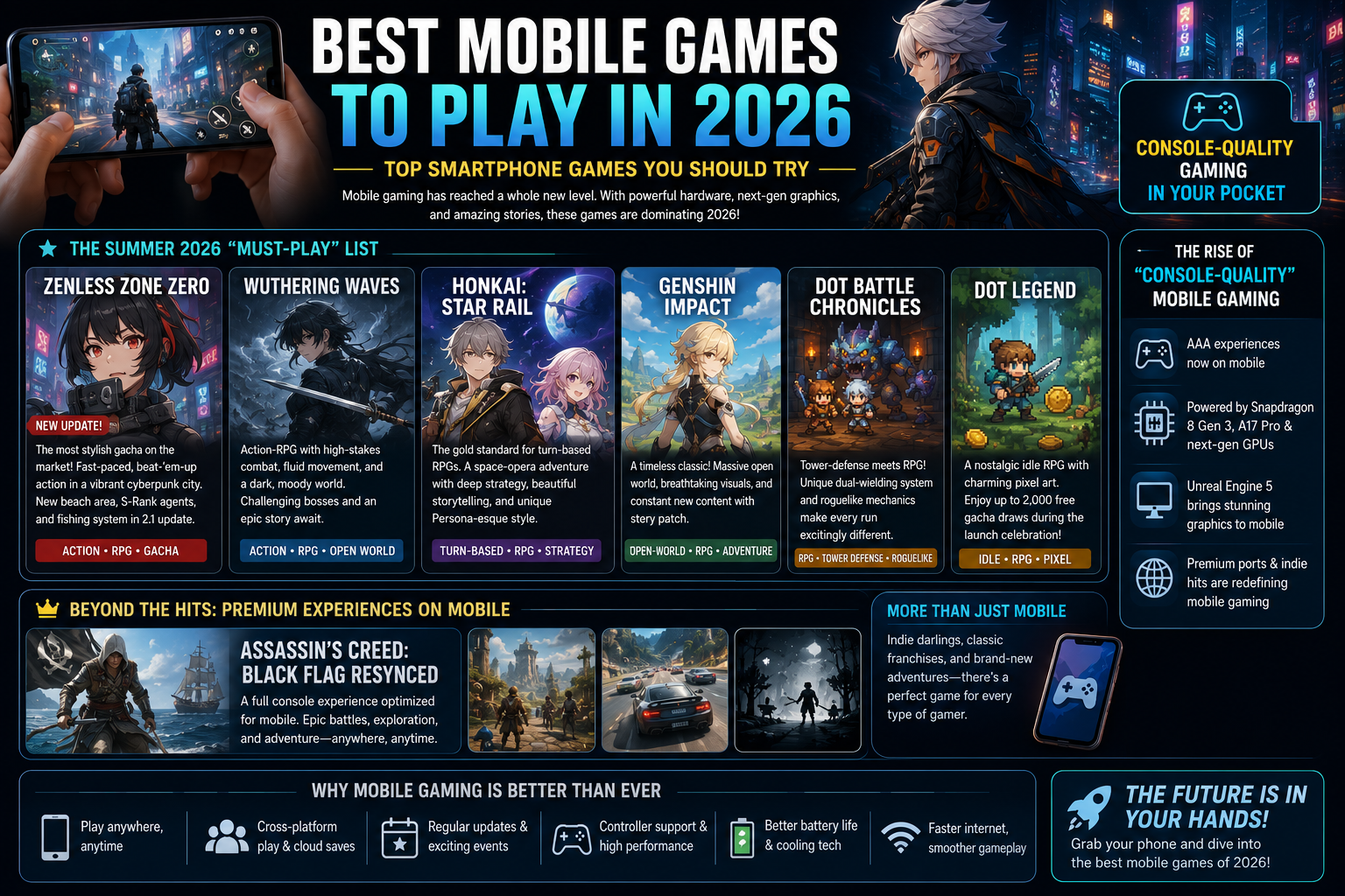 The 2026 Gaming Horizon: The Best Mobile Titles You Need to Play Now