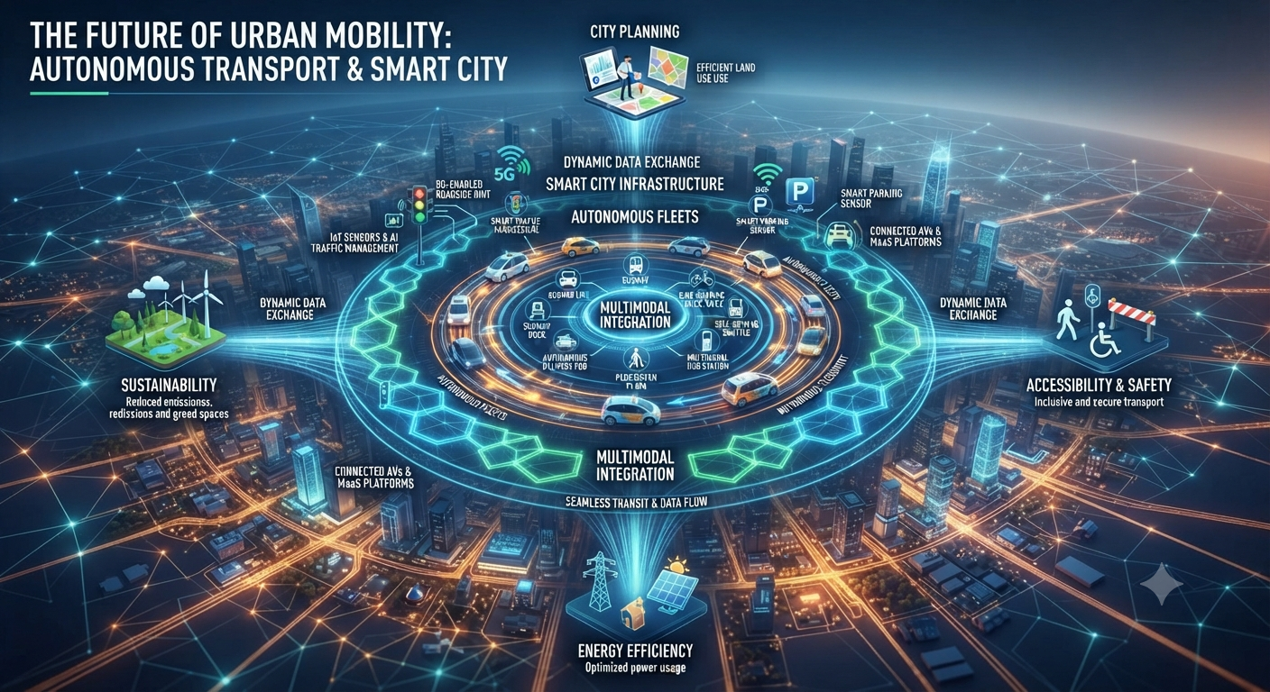 The Future of Urban Mobility: Autonomous Transport and Smart City Integration