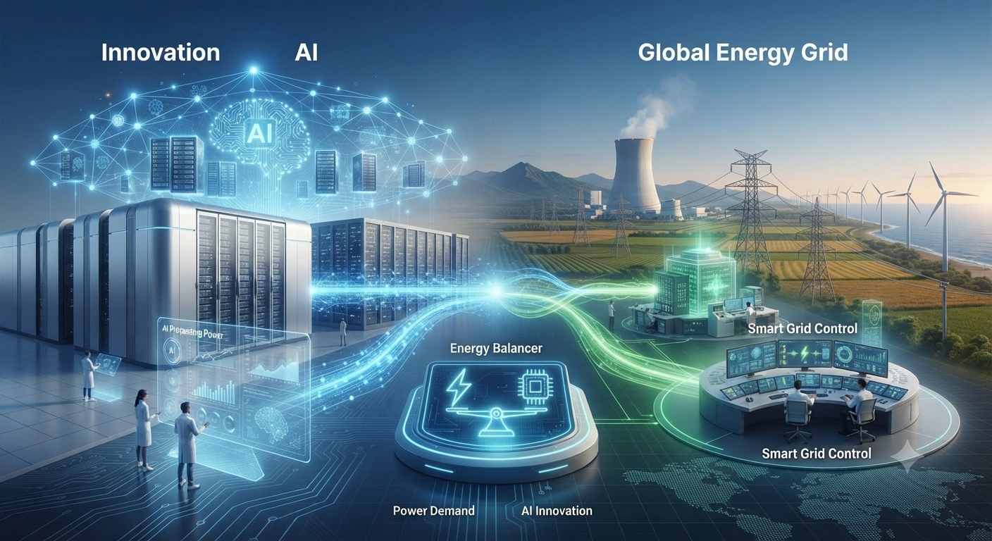 AI and the Global Energy Grid: Balancing Innovation with Power Demand