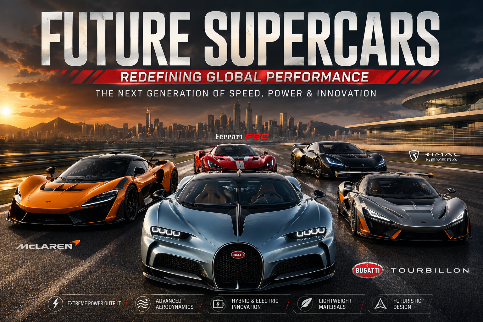 Future Supercars That Will Redefine Performance: The New Era of Speed