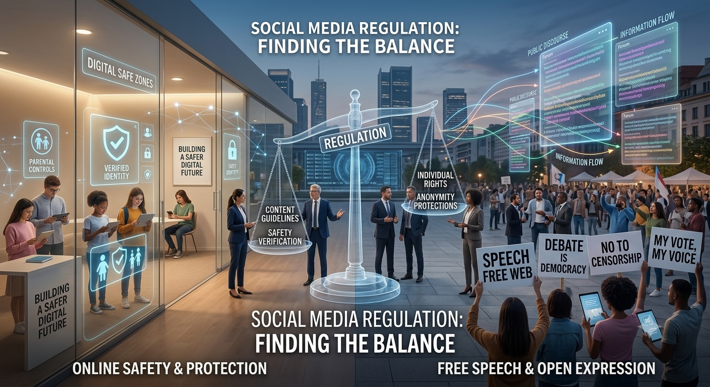 Social Media Regulation: Finding the Balance Between Safety and Free Speech