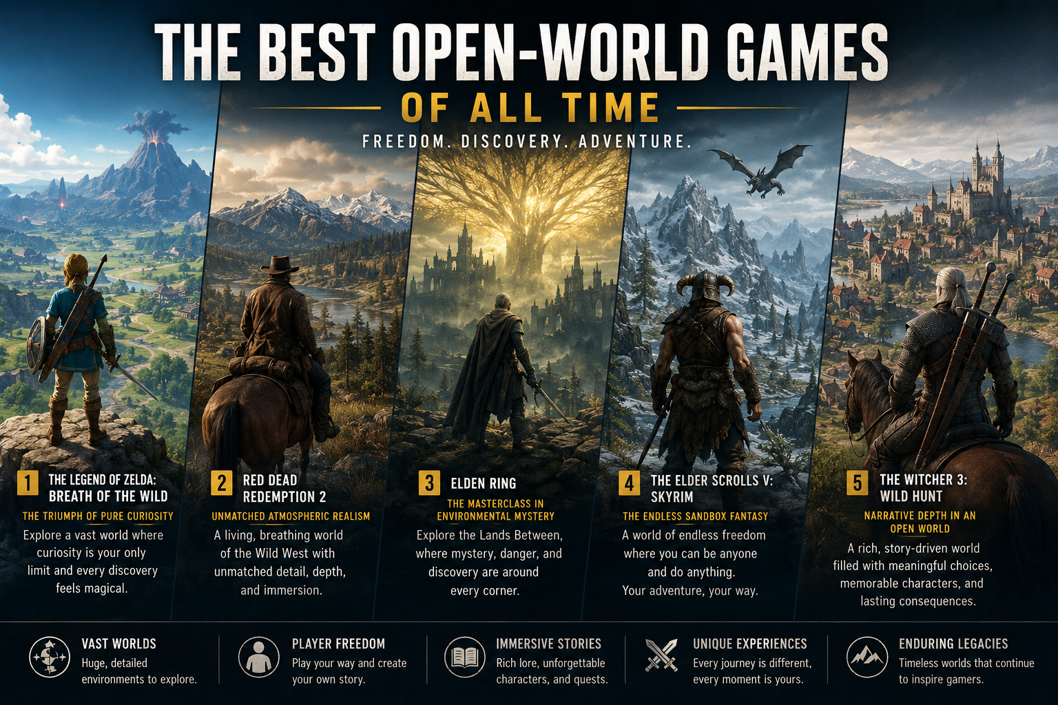 The Best Open-World Games Ever Made: A Definitive Journey Through Virtual Masterpieces