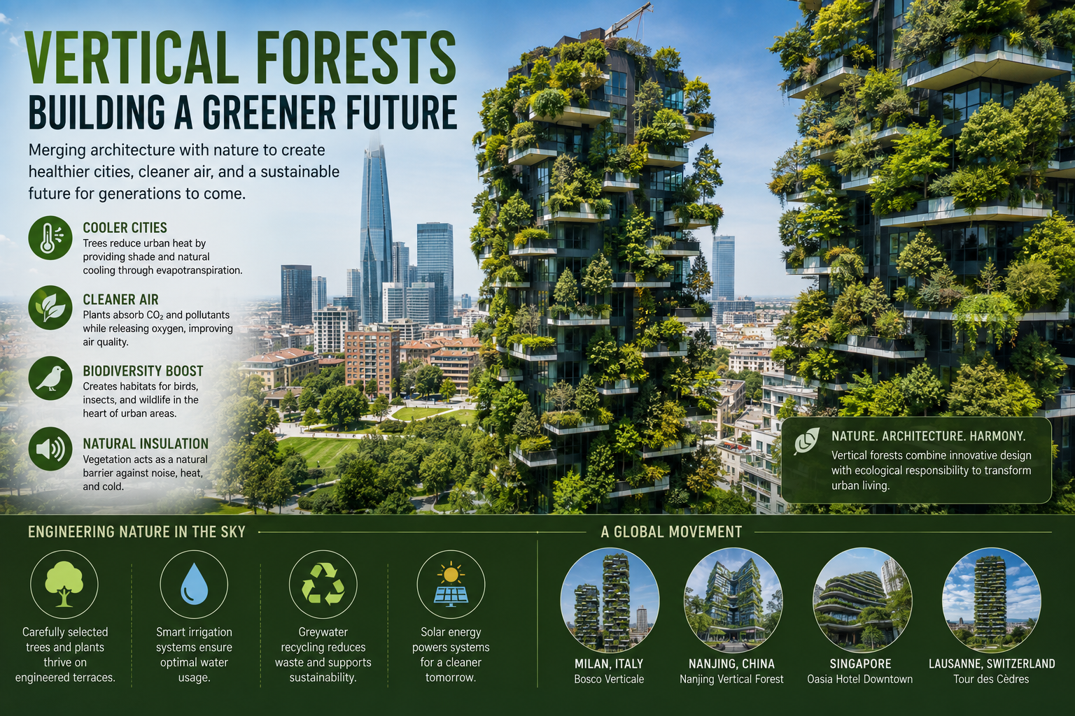 The Rise of Vertical Forest Architecture: Bringing Ecosystems to the Skyscraper Skyline
