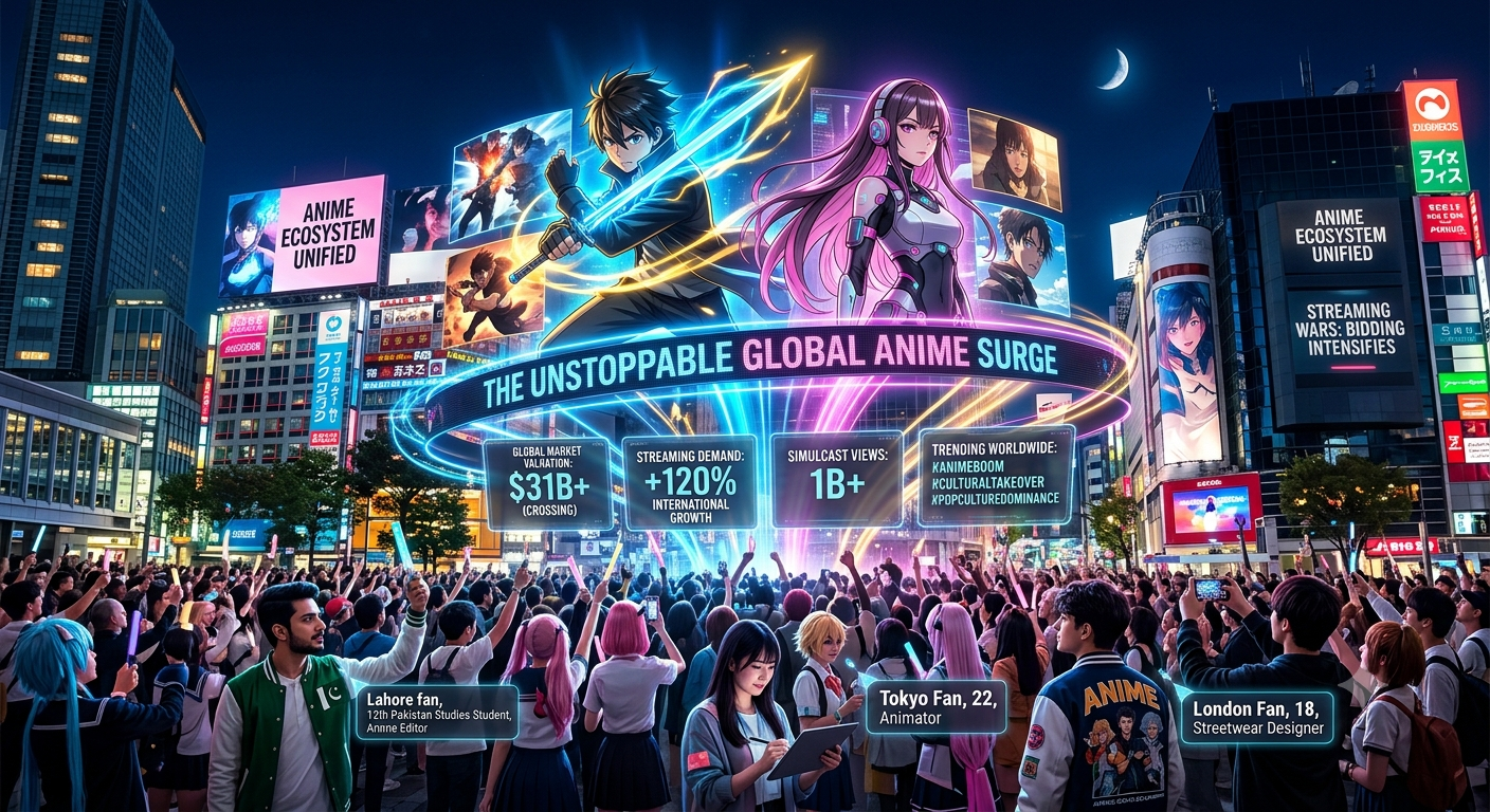 Streaming Revolution: The Unstoppable Global Surge of Anime Culture