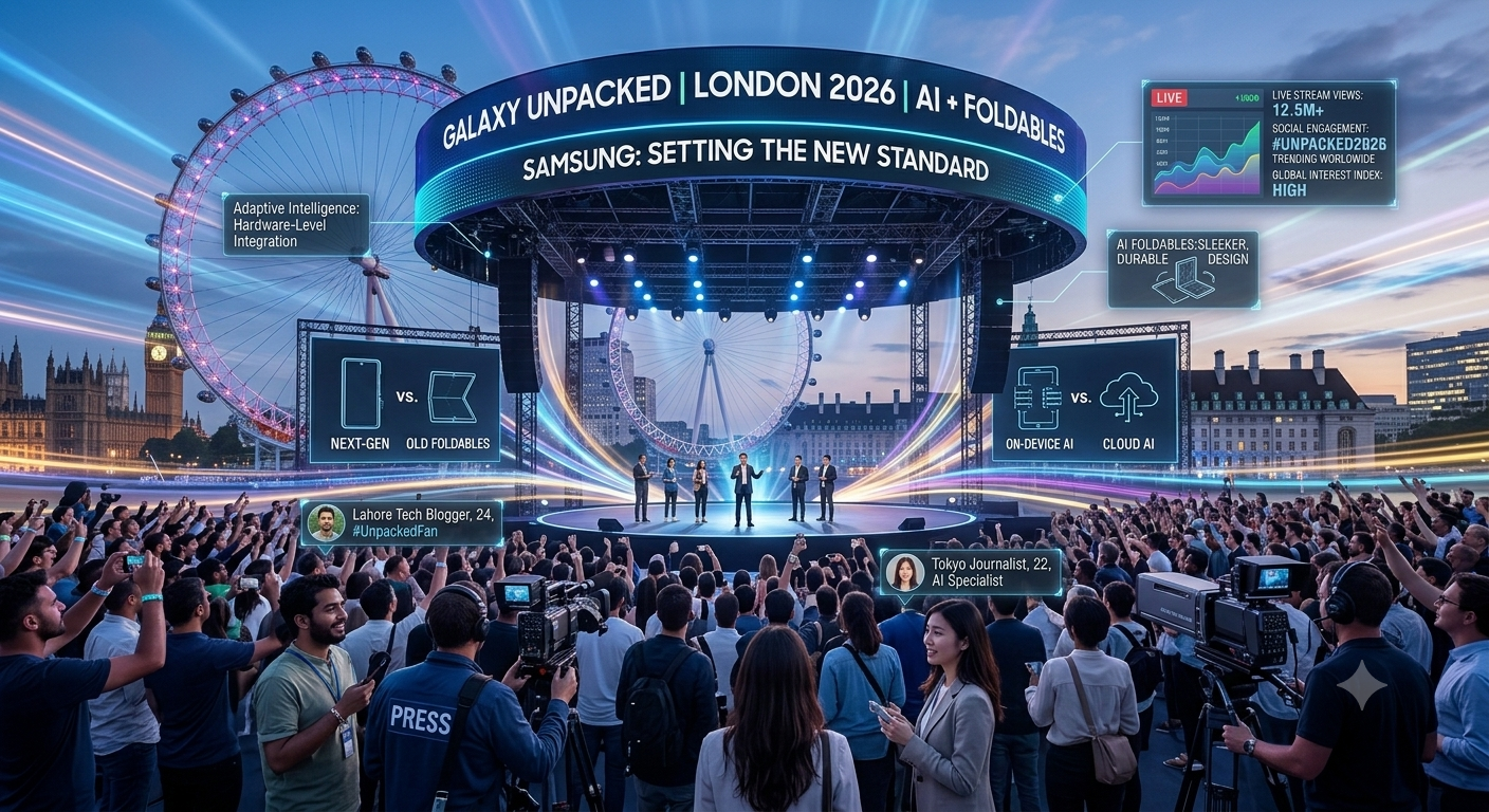Samsung Formally Announces Galaxy Unpacked July 2026: AI Foldables to Take Center Stage in London