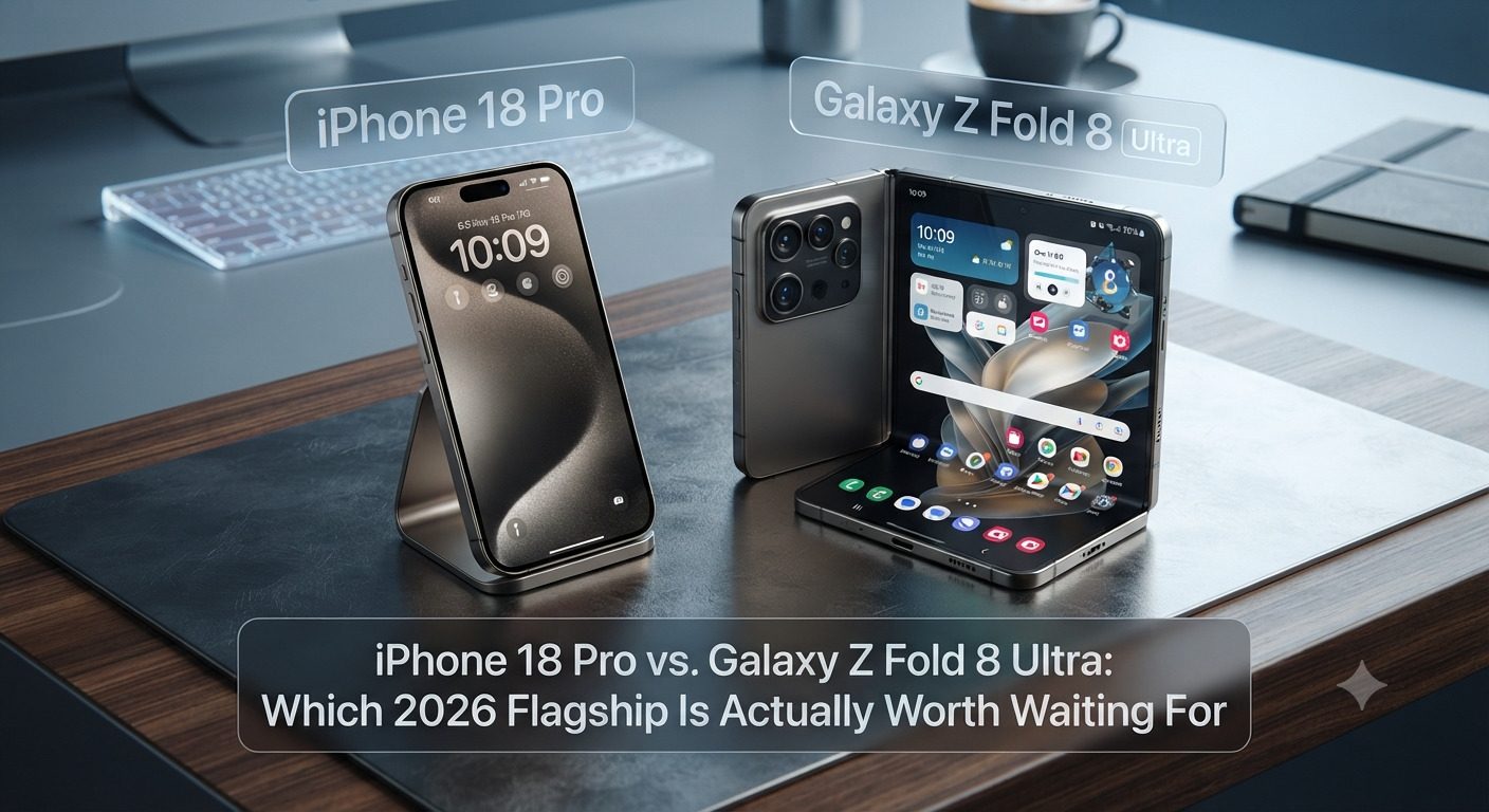 iPhone 18 Pro vs. Galaxy Z Fold 8 Ultra: Which 2026 Flagship Is Actually Worth Waiting For