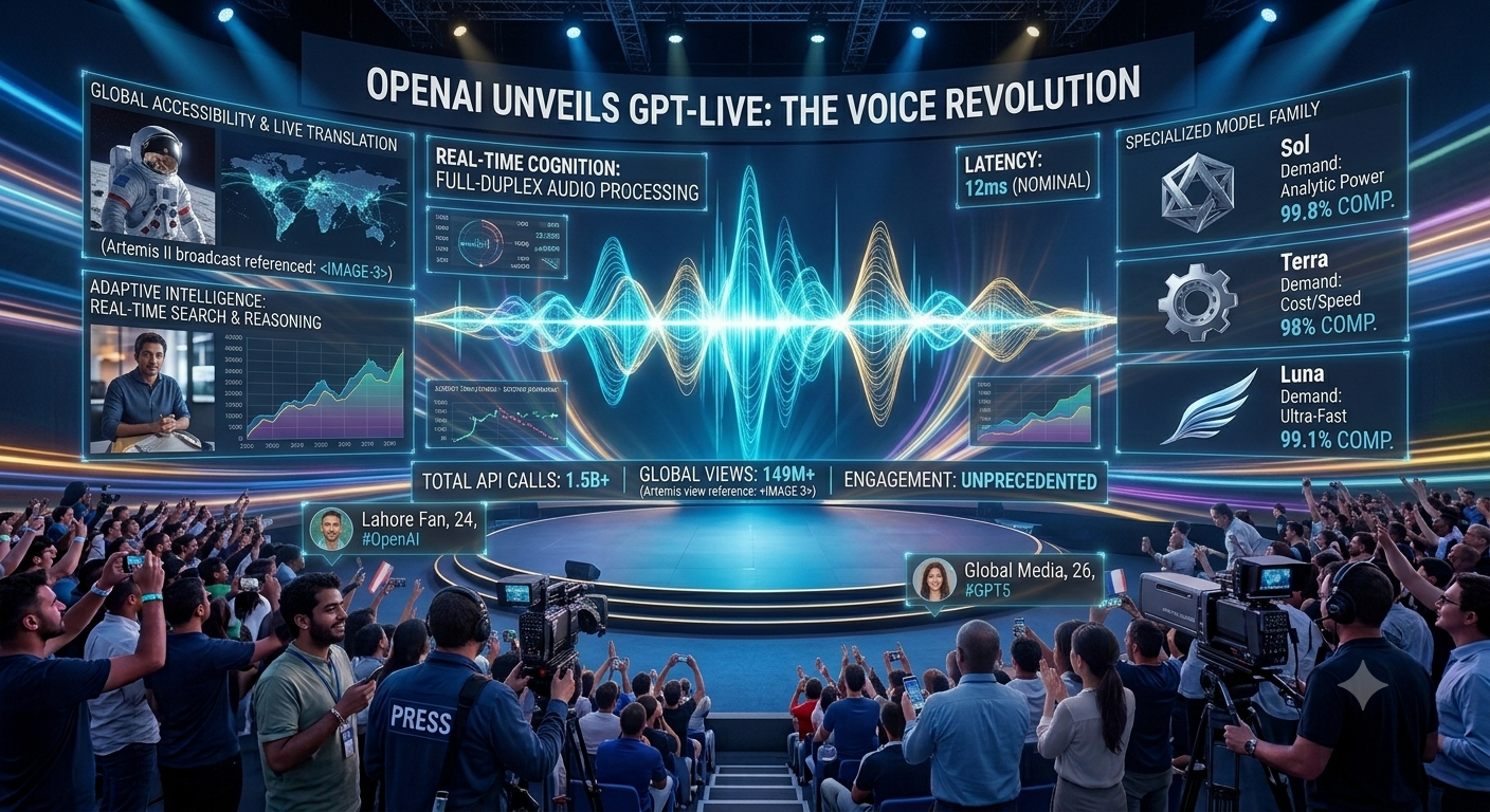 AI Evolution: OpenAI Unveils GPT-Live for Real-Time Conversational Voice and Next-Gen Specialized Models