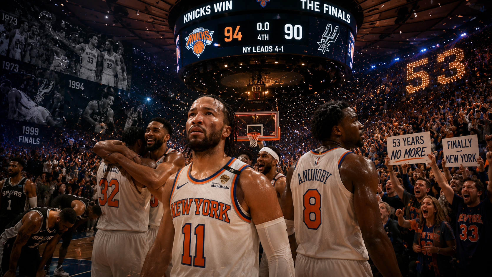 The Knicks Broke a 53-Year Curse by Coming Back From the Dead Four Times