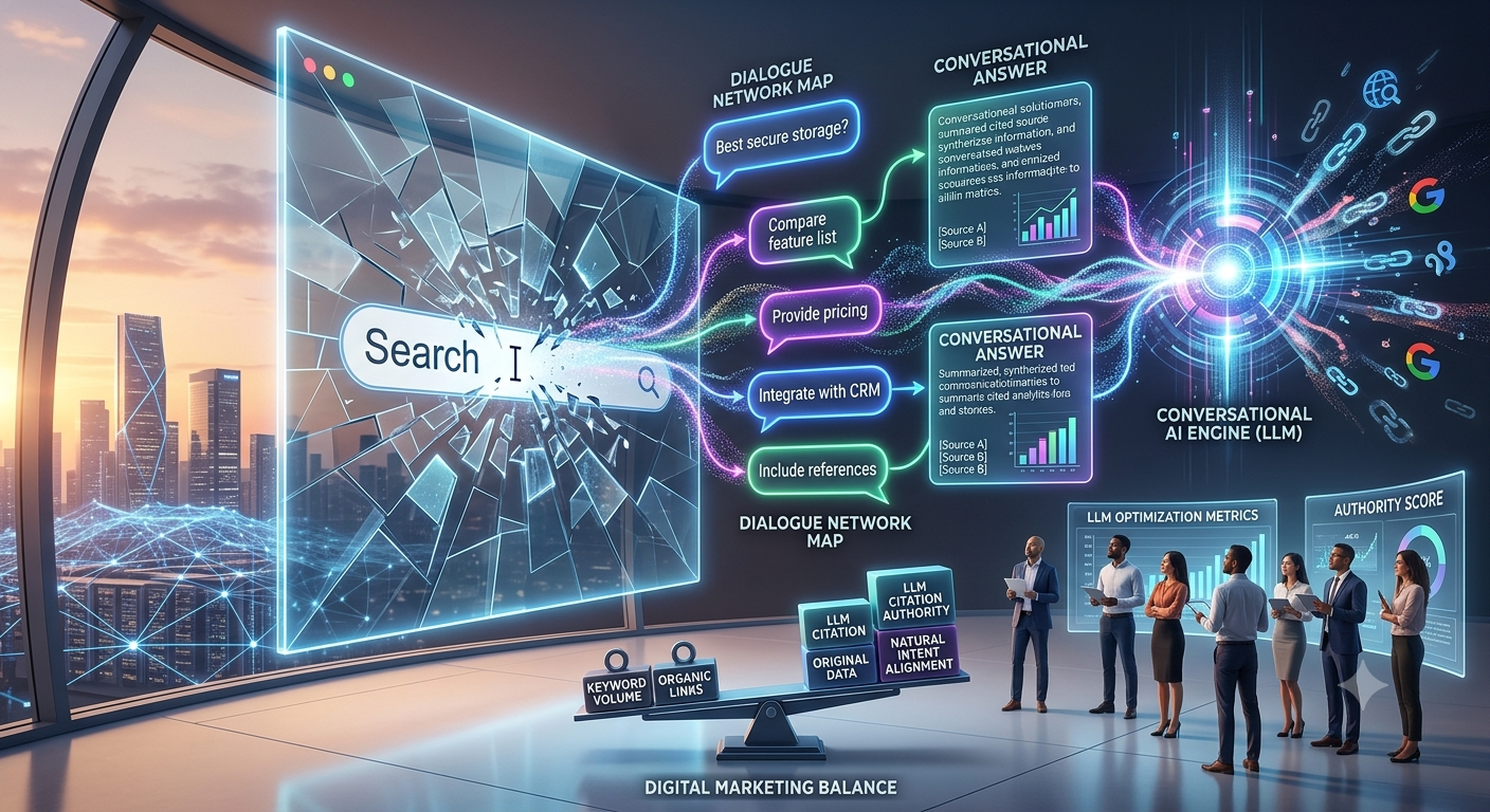 The Death of the Search Bar: How Conversational AI is Disrupting SEO