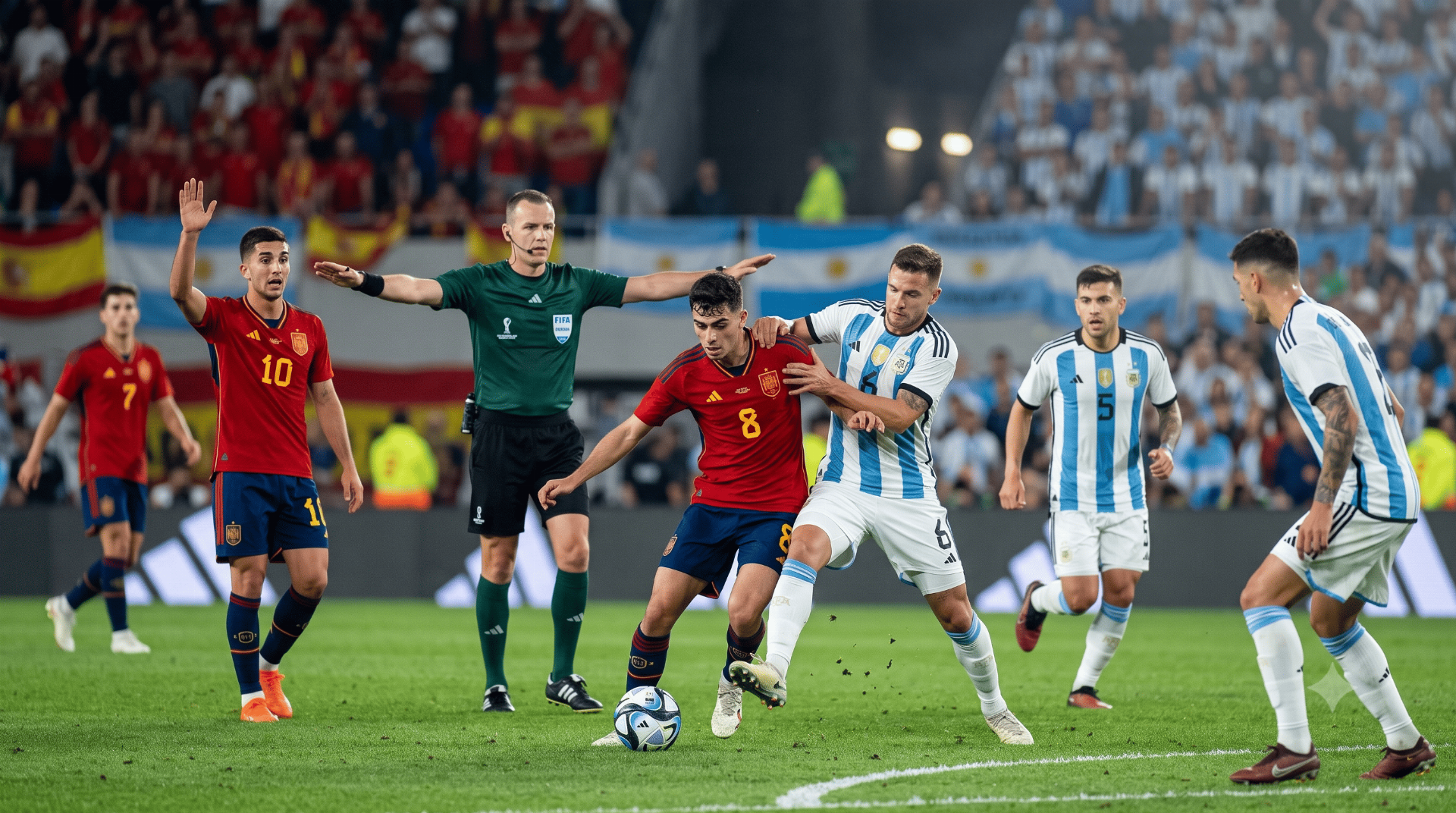Argentina’s Physical Start Sparks Referee Debate in World Cup Final