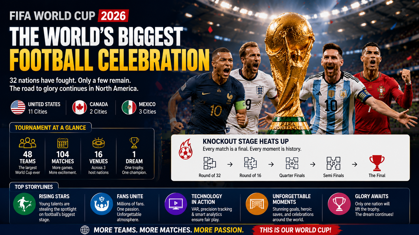 FIFA World Cup 2026: Latest Tournament Updates, Knockout Drama & Title Race