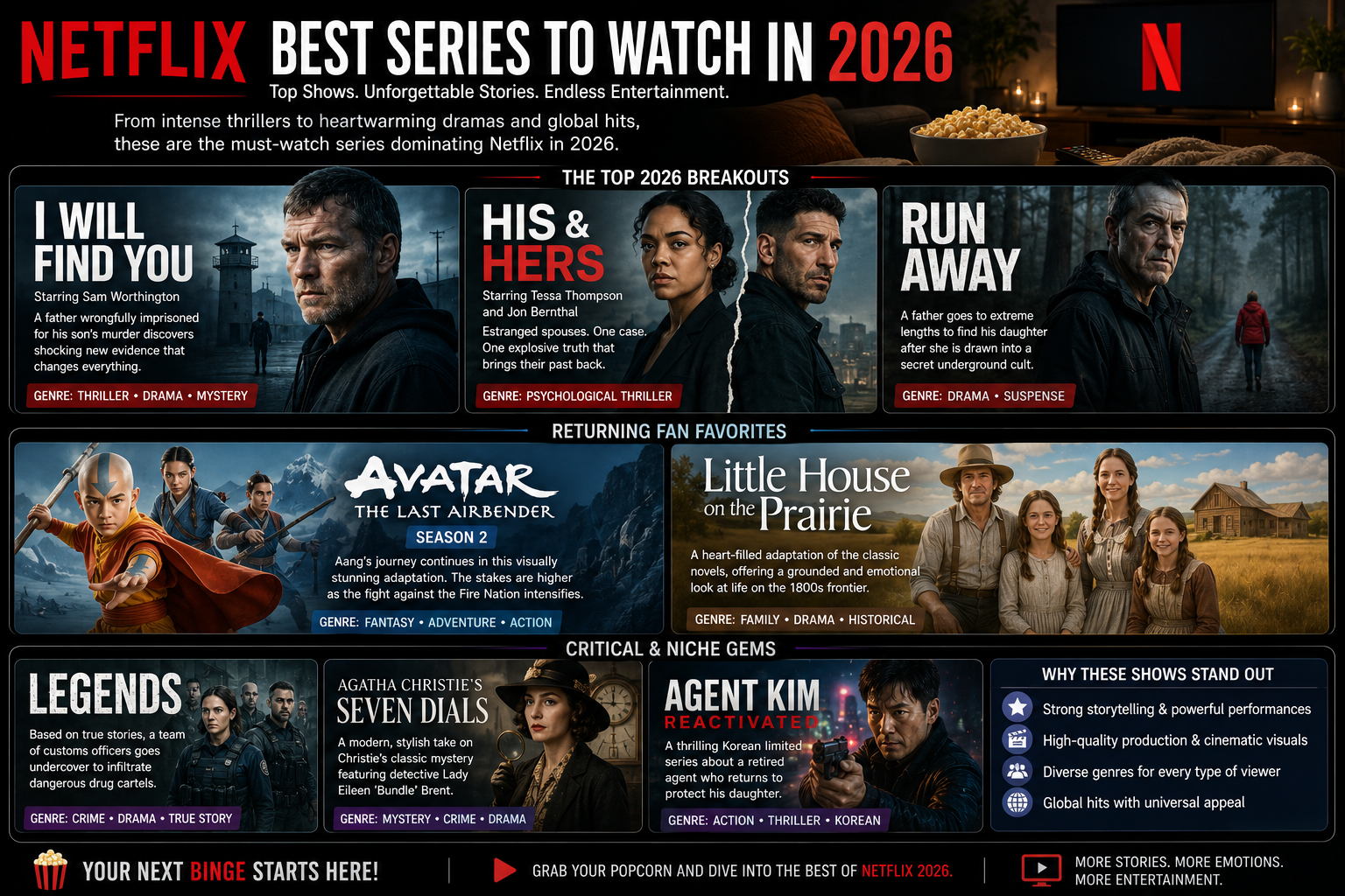 Binge-Worthy 2026: The Must-Watch Netflix Series of the Year