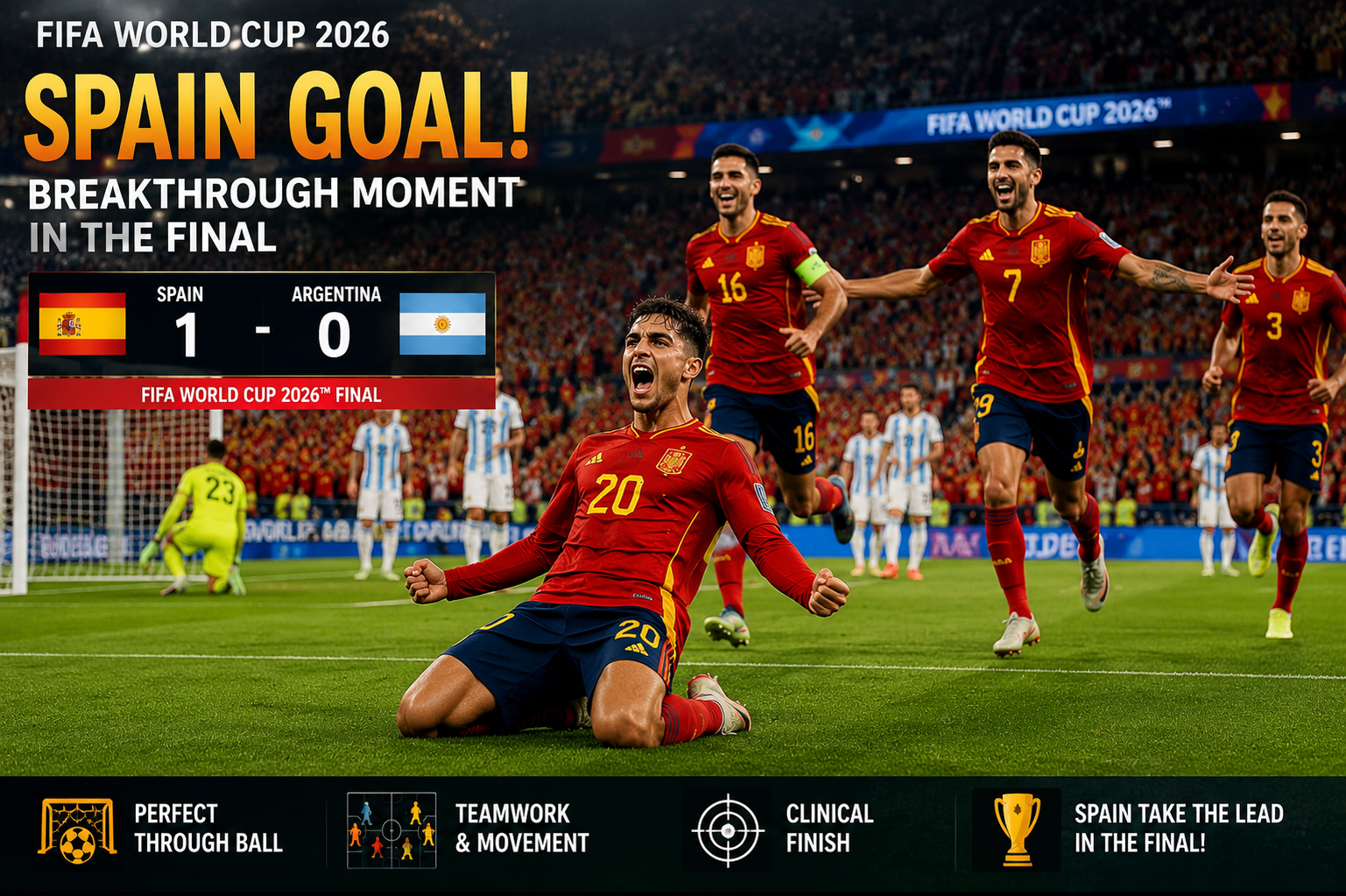 How Spain Secured Their World Cup Victory