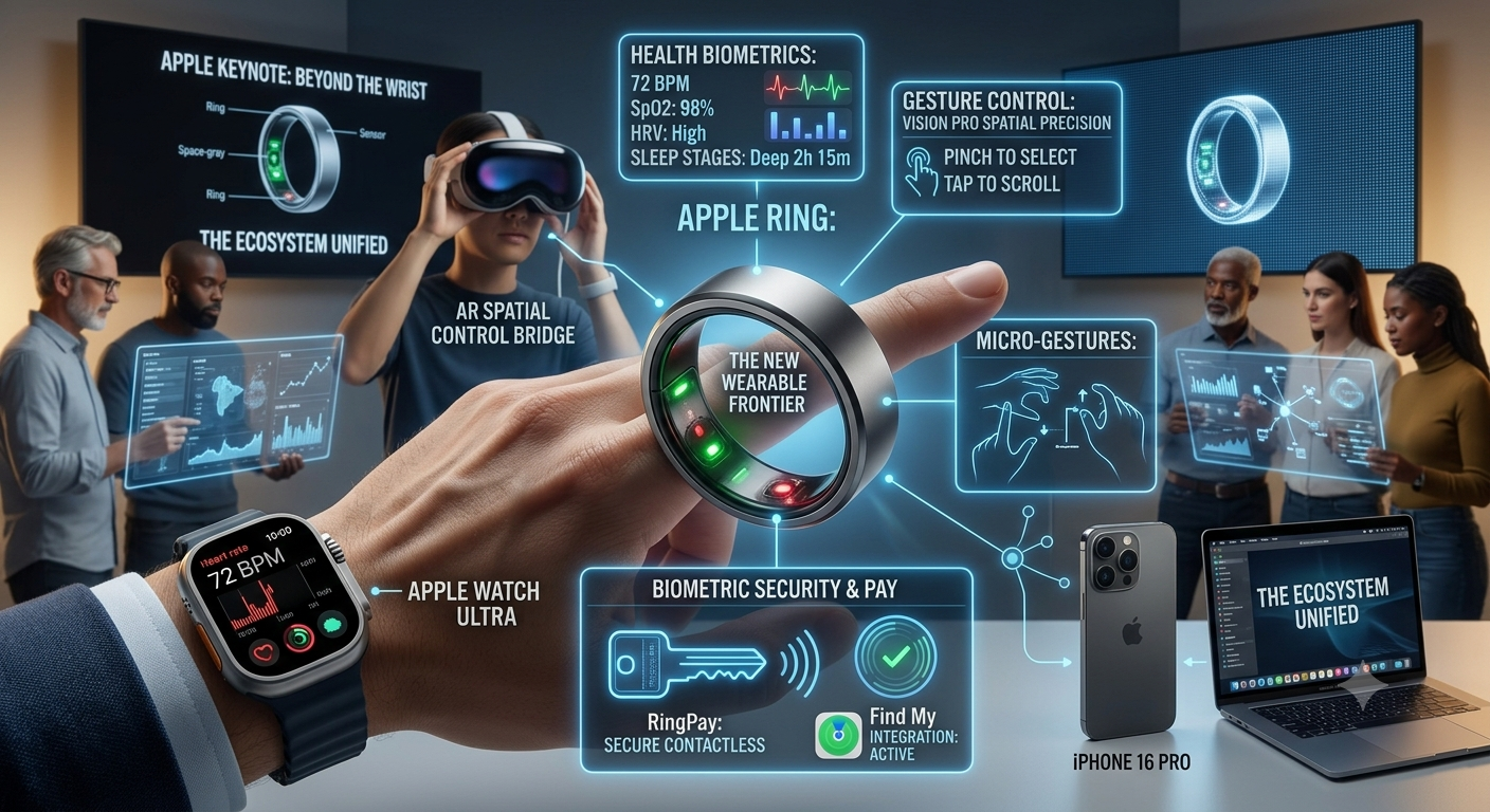 The Next Tech Frontier: Apple Unveils the Revolutionary 'Apple Ring'