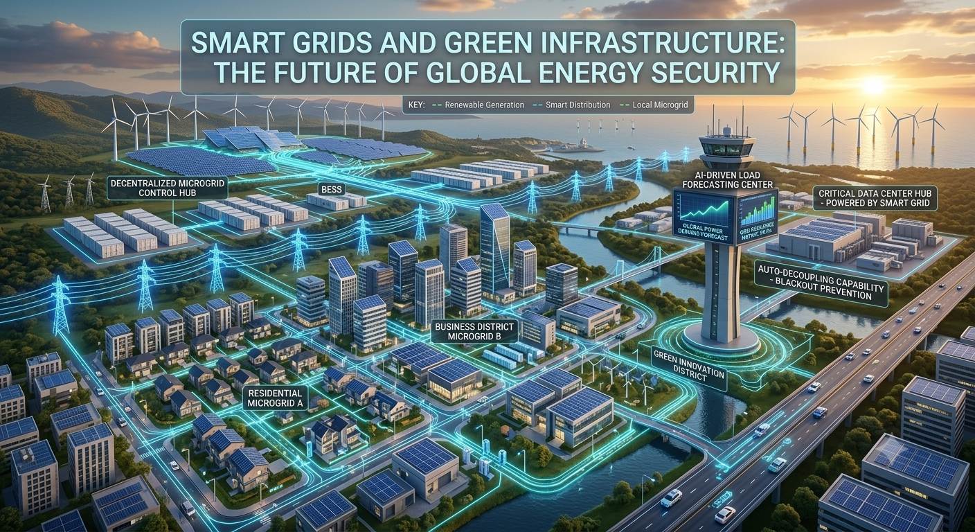 Smart Grids and Green Infrastructure: The Future of Global Energy Security