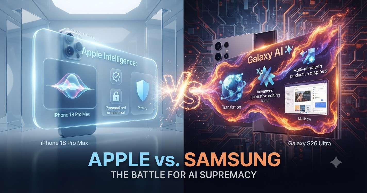 Apple vs. Samsung in 2026: The Ultimate Showdown for AI Supremacy
