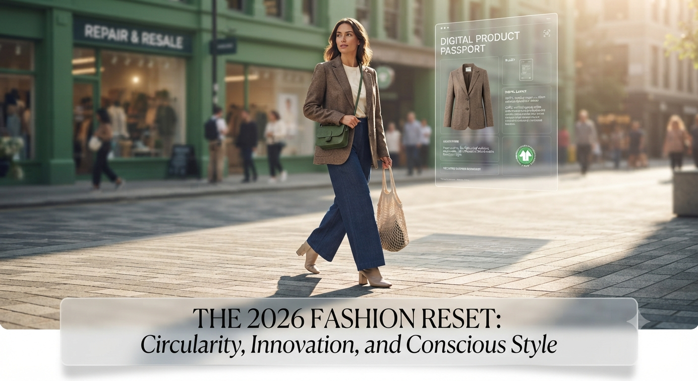 The 2026 Fashion Reset: Circularity, Innovation, and Conscious Style