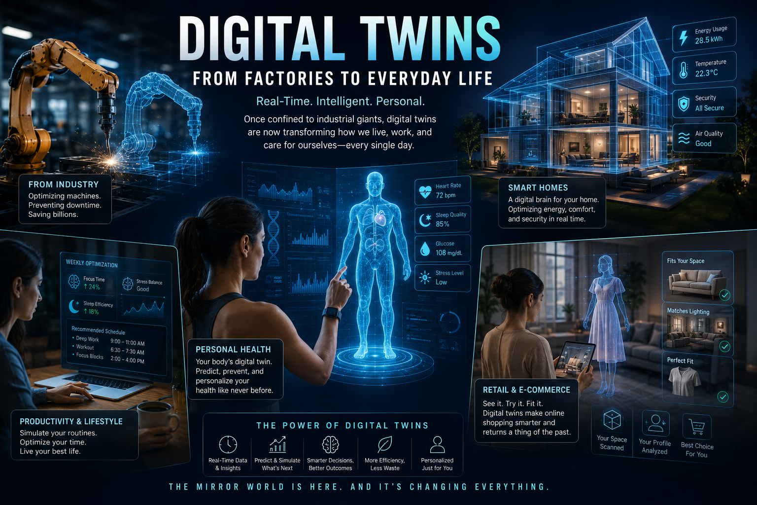 How Digital Twins Are Moving From Factories to Everyday Life