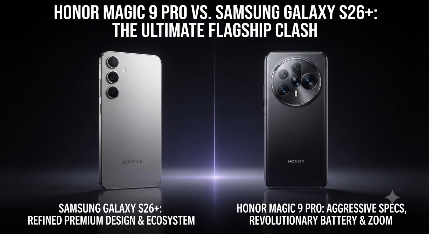 HONOR Magic 9 Pro vs. Samsung Galaxy S26+: The Ultimate Flagship Clash