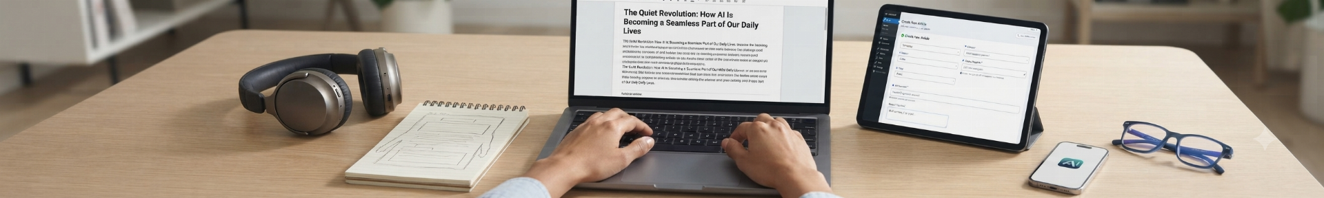 The Quiet Revolution: How AI Is Becoming a Seamless Part of Our Daily Lives