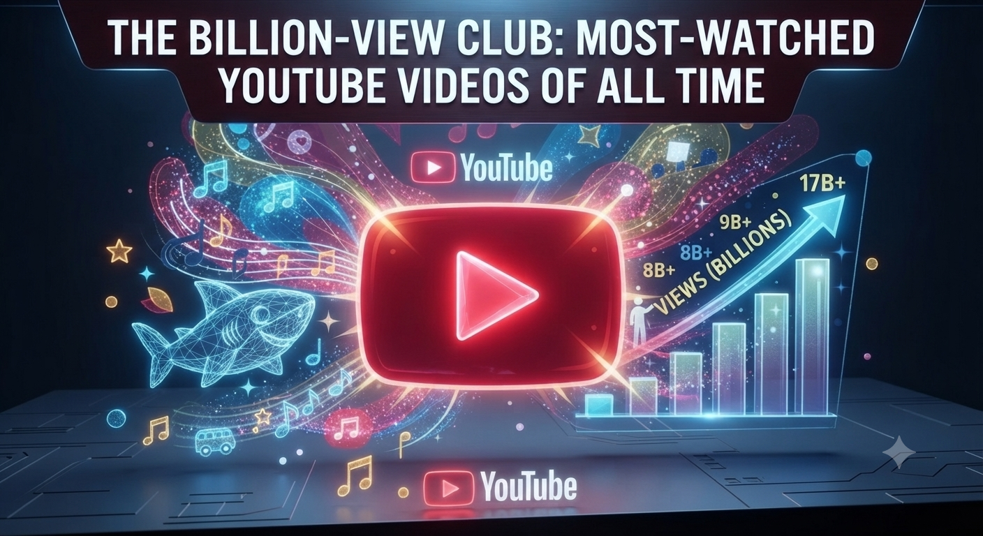 Most-Watched YouTube Videos of 2026: The Billion-View Club