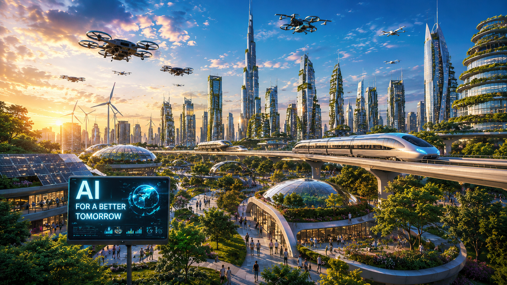 The World in 2030: A Vision of Our Hyper-Intelligent Future