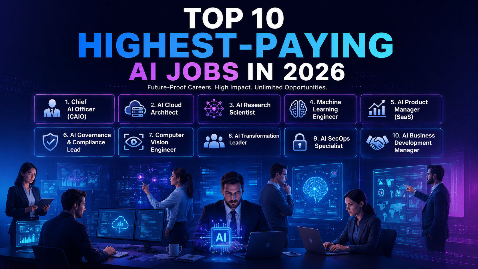 10 Roles Commanding Premium Salaries in 2026