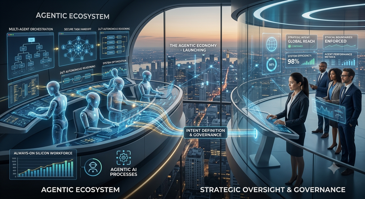 The Agentic Economy: Embracing the Shift to a Silicon Workforce
