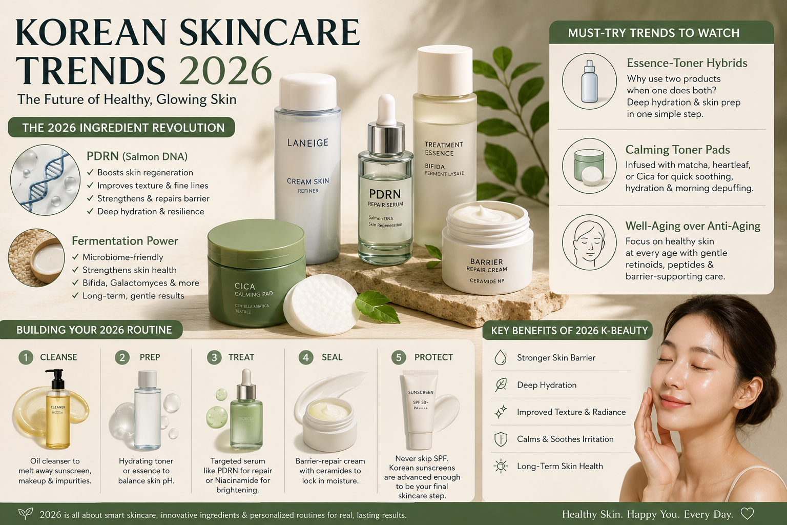 The Best Korean Skincare Products of 2026: What’s Actually Worth Buying