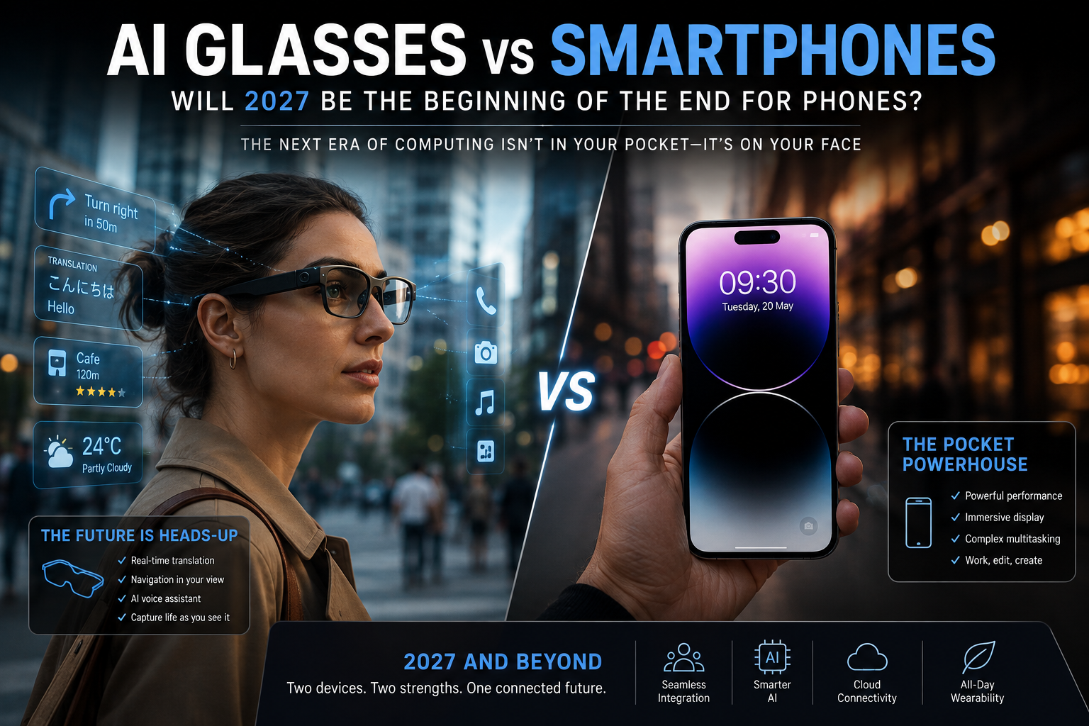 AI Glasses vs Smartphones: Will 2027 Be the Beginning of the End for Phones?