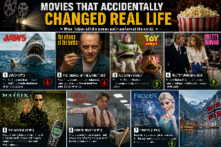 Movies That Accidentally Changed Real Life: When Fiction Altered Reality