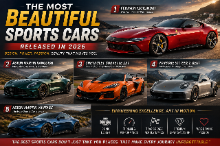 The Most Beautiful Sports Cars Released in 2026: Sculptural Masterpieces of Speed