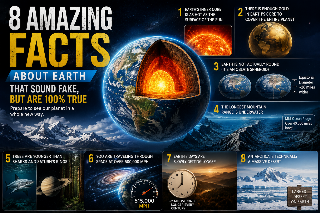 Amazing Facts About Earth That Sound Fake But Are True: The Bizarre Truth of Our Planet