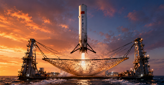 China Just Caught a Rocket Booster With a Giant Net — and the Space Race Has Changed Again