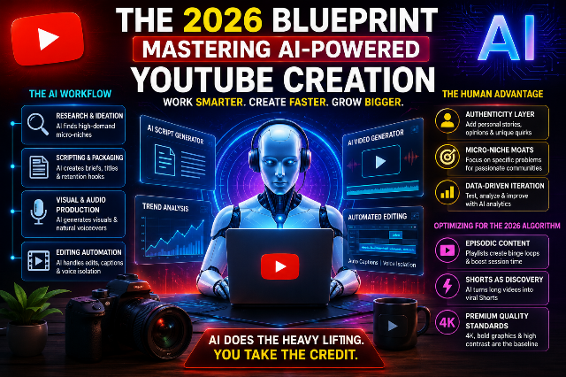The 2026 Blueprint: Mastering AI-Powered YouTube Creation