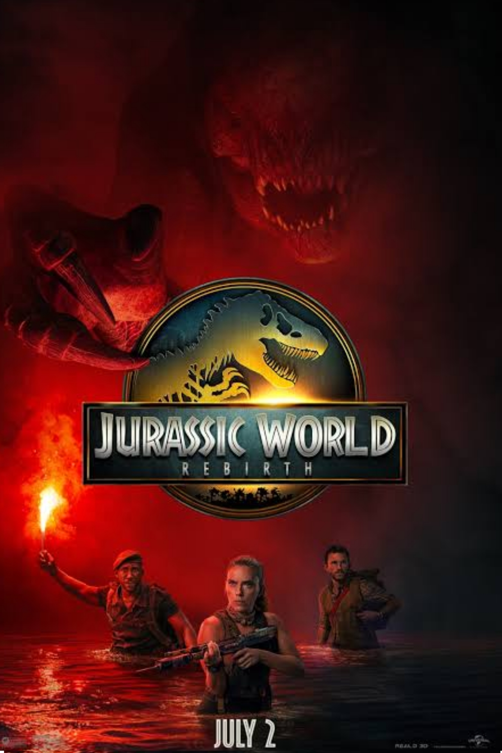 Jurassic World Rebirth poster