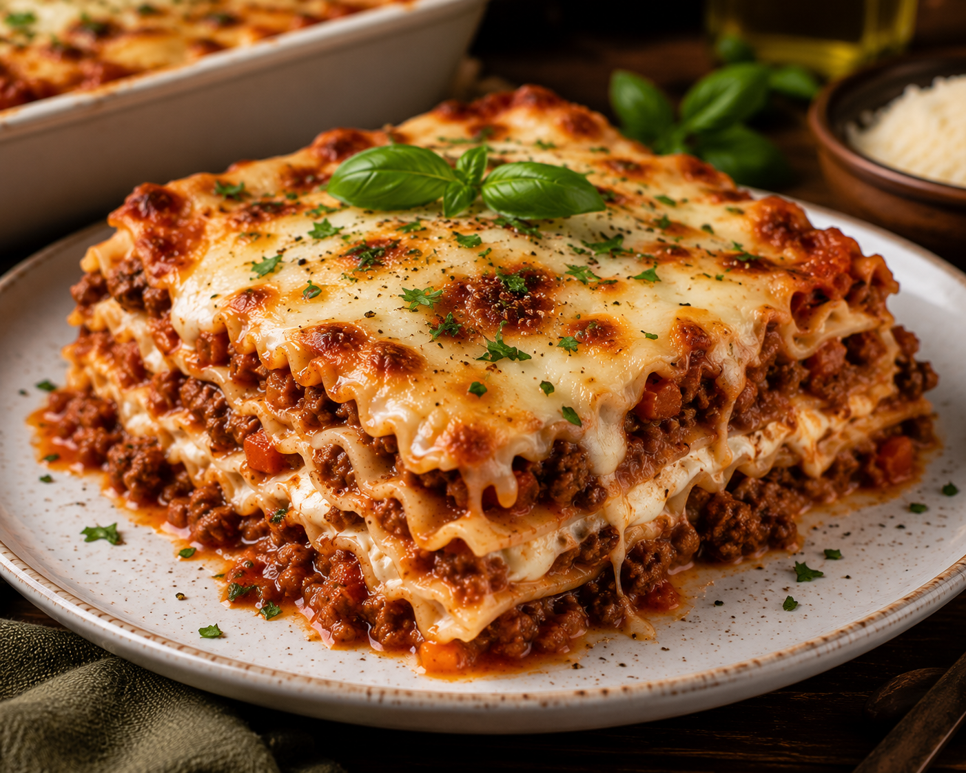 Classic Beef Lasagna