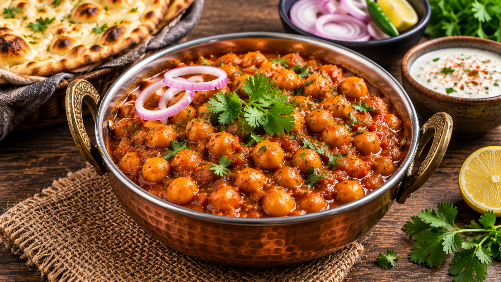Authentic Indian Chana Masala