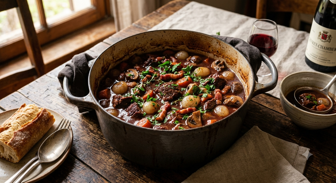 Beef Bourguignon