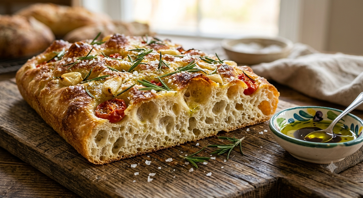 Light and Airy Focaccia