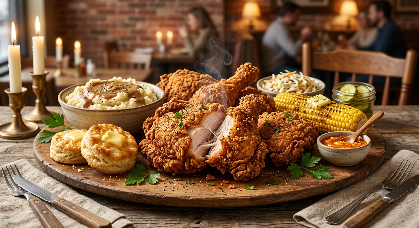 Classic Southern Buttermilk Fried Chicken