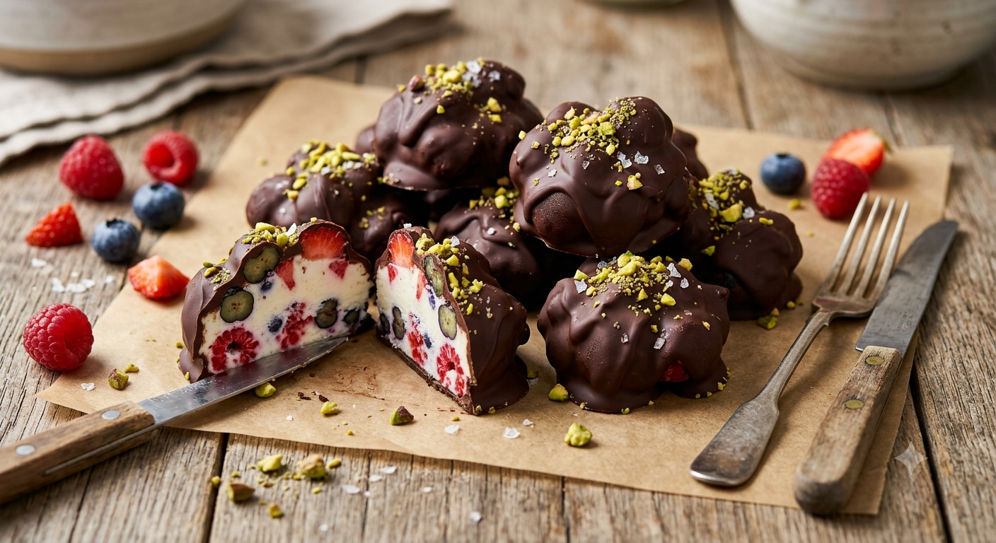 Chocolate Yogurt Clusters