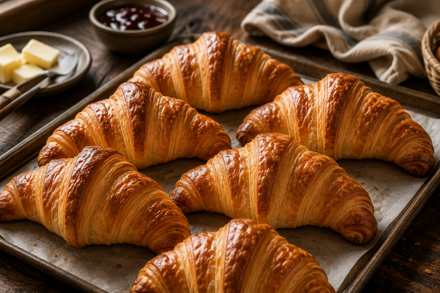 Classic French Croissants