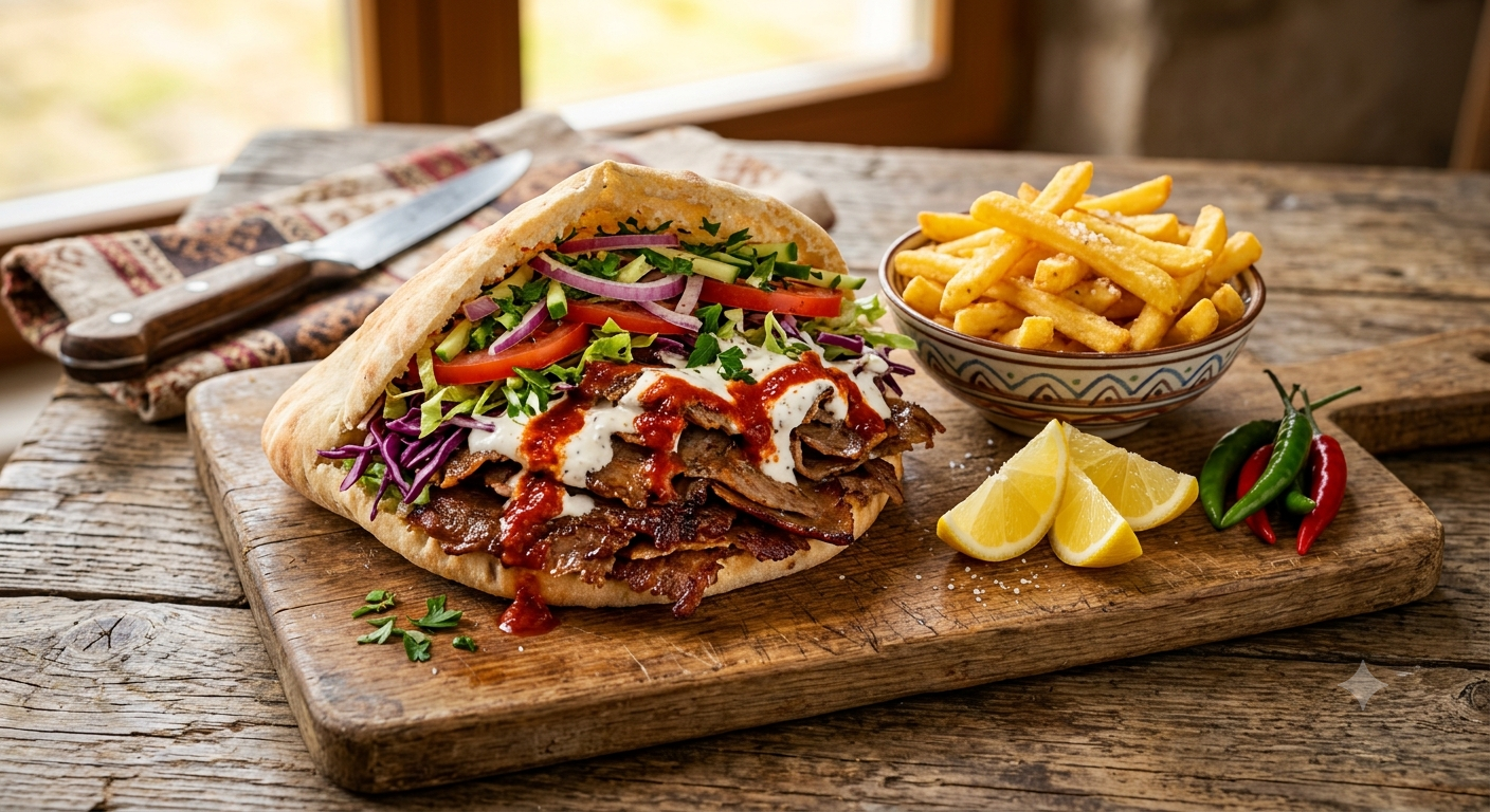 Homemade Döner Kebab