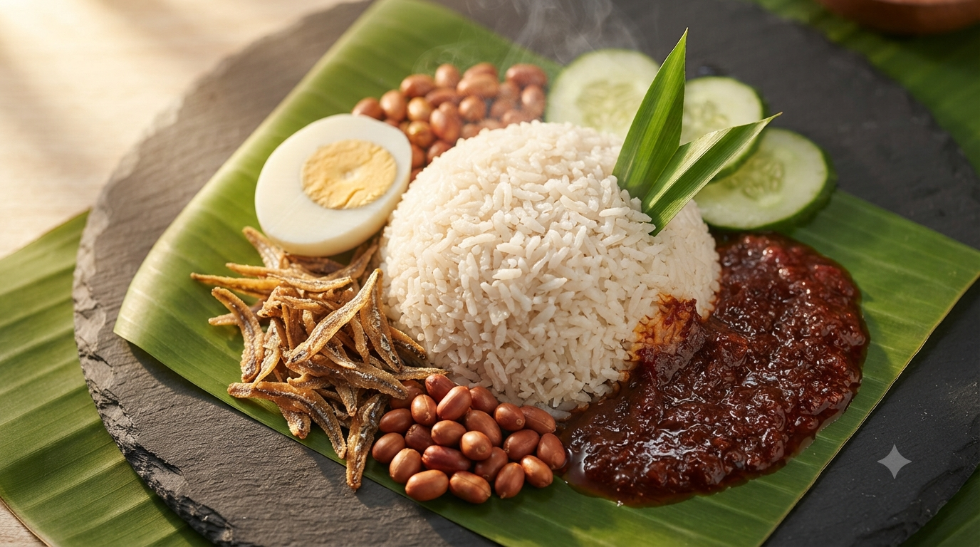 Authentic Nasi Lemak